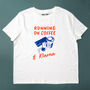 'Running On Coffee And Klarna' Ladies T Shirt, thumbnail 2 of 4