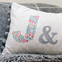 Personalised Valentines, Wedding Or Anniversary Cushion, thumbnail 4 of 7