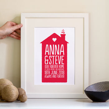 Personalised Family House Print, 5 of 8