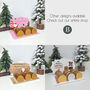 Santa Personalised Acrylic Chocolate Coin Advent Calendar, thumbnail 3 of 3