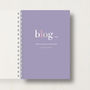 Personalised 'Blogger's Journal Or Notebook, thumbnail 1 of 10