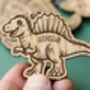 Personalised Wooden Dinosaur Keyrings For Kids’ Party Bags, thumbnail 10 of 11