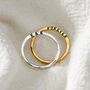 Personalised Verse Stacker Ring, thumbnail 1 of 9