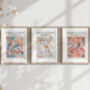 Marché Aux Fleurs Abstract Art Wall Print No.Two, thumbnail 3 of 9
