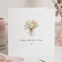 Personalised Floral Mother's Day Card For Mum, thumbnail 1 of 7
