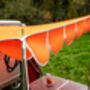 Retro Campervan/Caravan Sun Canopy Shade Orange, thumbnail 1 of 4