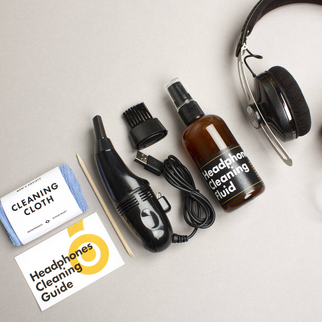 Headphone Cleaning Gift Set For Music Lovers By Men's Society