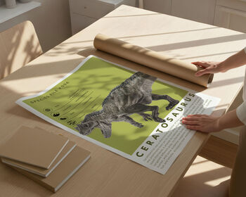 Ceratosaurus | Dinosaur Art Print, 3 of 8
