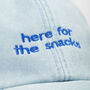 Custom Embroidered Wavy Text Cotton Vintage Cap, thumbnail 7 of 10