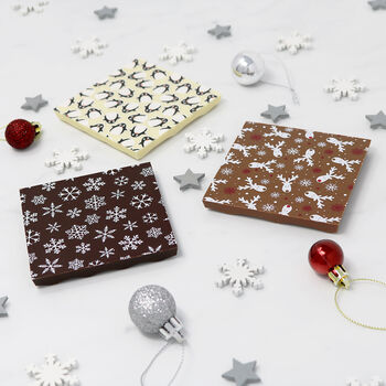 Classic Christmas Chocolate Bar Gift Set, 2 of 5