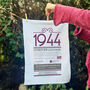 Personalised 80th Birthday Gift Microfibre Tea Towel, thumbnail 1 of 7