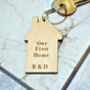 Personalised First Home House Keyring, thumbnail 2 of 3