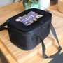 Personalised Good Vibes Black Lunch Bag, thumbnail 3 of 3