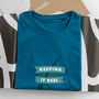 'Keeping It Reel' T Shirt For Fishing Lovers, thumbnail 2 of 6