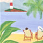 Tropical Holiday Anniversary Card, thumbnail 4 of 9