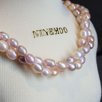 Essential Aurora Pearl Necklace, 3 of 6