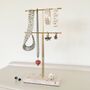 Gold And Marble Jewellery Stand, thumbnail 5 of 5