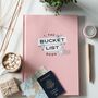 The Bucket List Book Adventure Travel Journal Cream, thumbnail 4 of 12