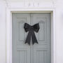 Elegant Black Decorative Card Bow For Home Décor, thumbnail 1 of 5