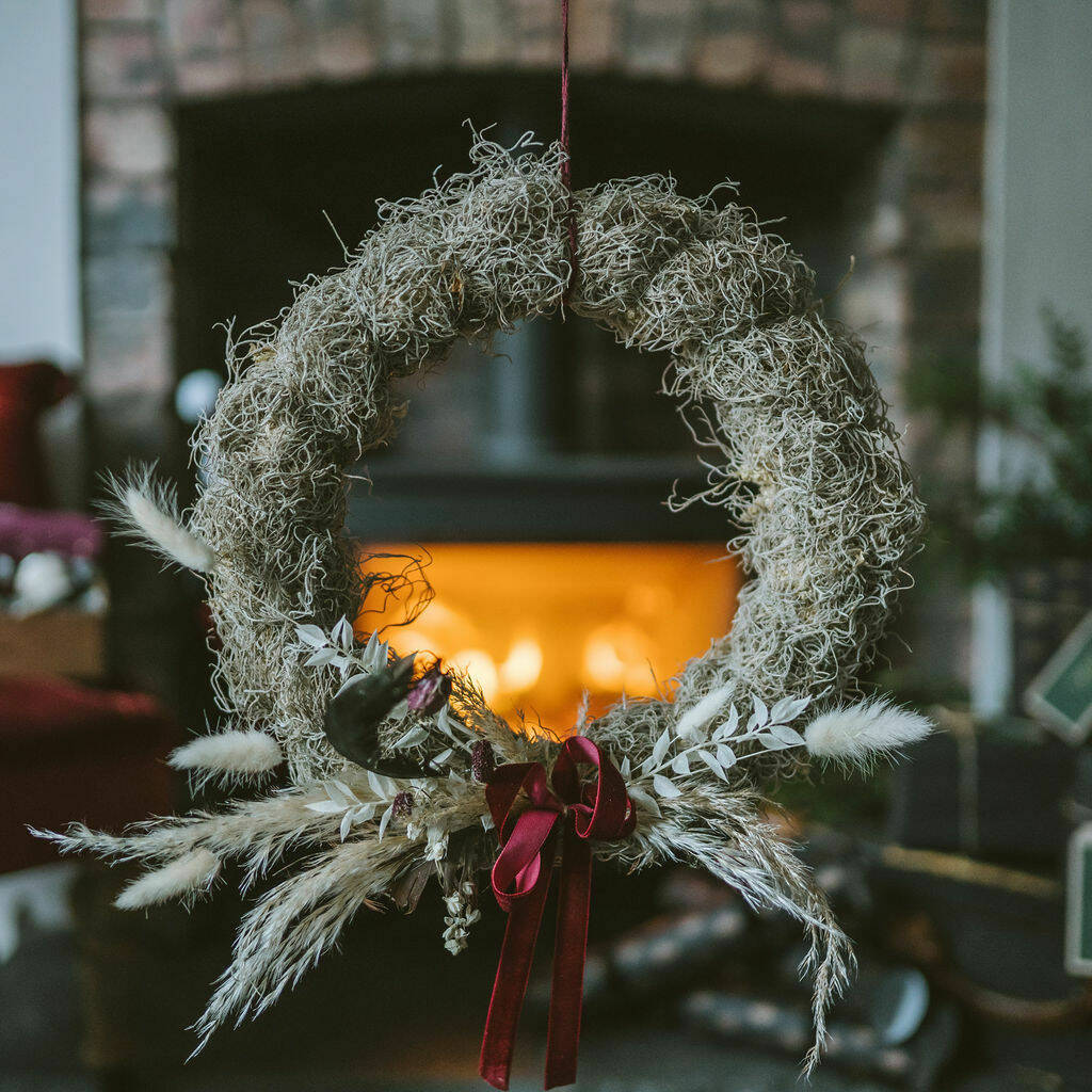 Handmade Dried Christmas Wreath, 1 of 6
