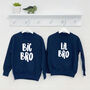 Big Bro Lil Bro / Big Sis Lil Sis Sweatshirt Set, thumbnail 3 of 3