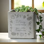 Personalised Pumpkin Concrete Plant Pot, thumbnail 2 of 4