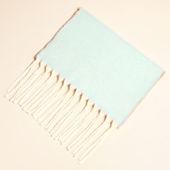 Colour Block Winter Scarf, 2 of 4