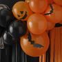 Halloween Balloon Arch Backdrop With Streamers, thumbnail 2 of 3