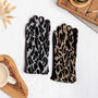 Leopard Print Gloves, thumbnail 3 of 7