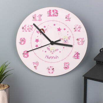 Personalised Fairy Clock, 2 of 2