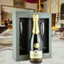 Valentine:Crémant D'alsace Gift Set With Two Flute Glasses, thumbnail 1 of 2