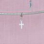 Sterling Silver Cross Charm, thumbnail 3 of 6