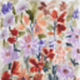 Watercolour Floral Art Print, thumbnail 5 of 5