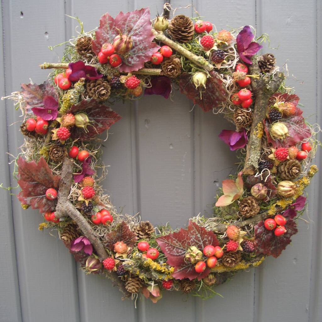 Autumn Brambly Hedge Wreath By Pippa Designs | notonthehighstreet.com