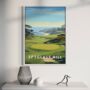 Spyglass Hill Golf Course Poster – Golf Wall Art Print | Gift For Golfers, Dad, Husband, Golf Gift For Him, thumbnail 1 of 2