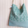Floral Cow Parsley Day Bag, thumbnail 4 of 4