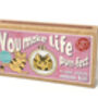 You Make Life Purr Fect Mini Matchbox Cross Stitch Kit, thumbnail 8 of 12