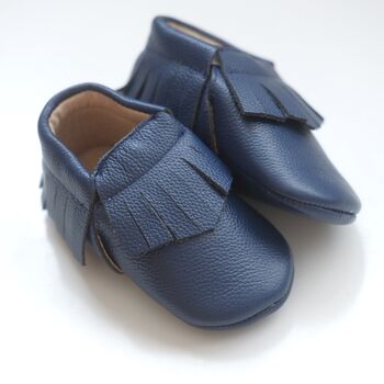 Fringe Baby Moccasin Style Shoes, 4 of 5