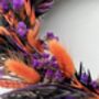 Dried Flower Halloween Wreath, thumbnail 4 of 7