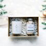 Relaxing Christmas Candle Gift Scented With Essential Oils, Housewarming Candle Gift For Her, Eco Friendly Wood Wick Soy Wax Candle, Natural Vegan Candle, thumbnail 2 of 10