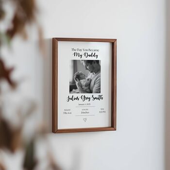 Personalised Daddy Photo Print Gift, 4 of 7
