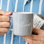 Personalised Stoneware Mug For Him, thumbnail 1 of 9