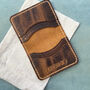 Genuine Leather Card Holder, Anniversary Gift, thumbnail 1 of 9