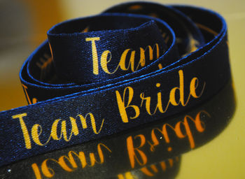 Team Bride Vip Pass Hen Party Lanyard Favours, 10 of 12