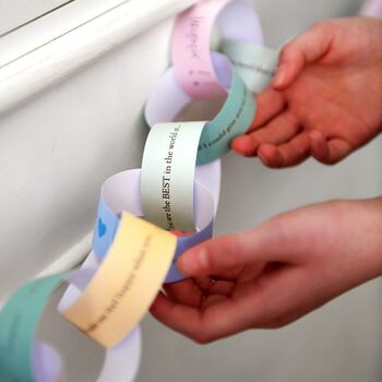 Daddy Is Amazing Printable Paper Chains, Digital Download, 10 of 11