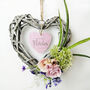 Handmade Personalised ‘Just For You’ Flower Wreath, thumbnail 6 of 6