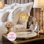 Personalised 50th Anniversary Acrylic Heart Plaque, thumbnail 4 of 5