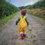 Reversible Baby Kids Construction Dungarees, thumbnail 2 of 7