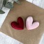 Personalised Happy Mother's Day Velvet Heart Card, thumbnail 3 of 3