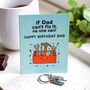 Dad Can Fix It Keyring Gift, thumbnail 5 of 6